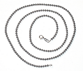 sterling silver balls beads ball chain necklace